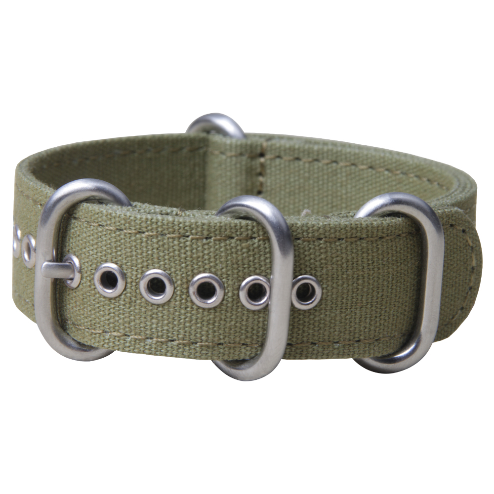 army green watch strap
